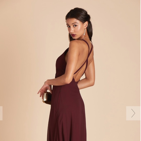 MONI CONVERTIBLE DRESS - CABERNET - Picture 2 of 8